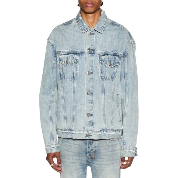 Ksubi Classic Jacket‎ Philly Blue Denim Men’s Size XL - Picture 1 of 12